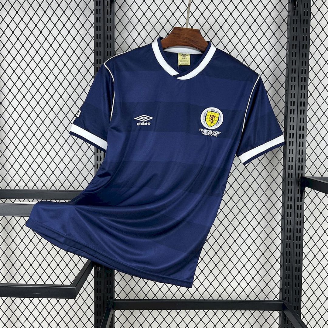 Camiseta Retro Escocia 1987 1ª Equipación - NationKits Camiseta Escocia 1987 1ª Equipación