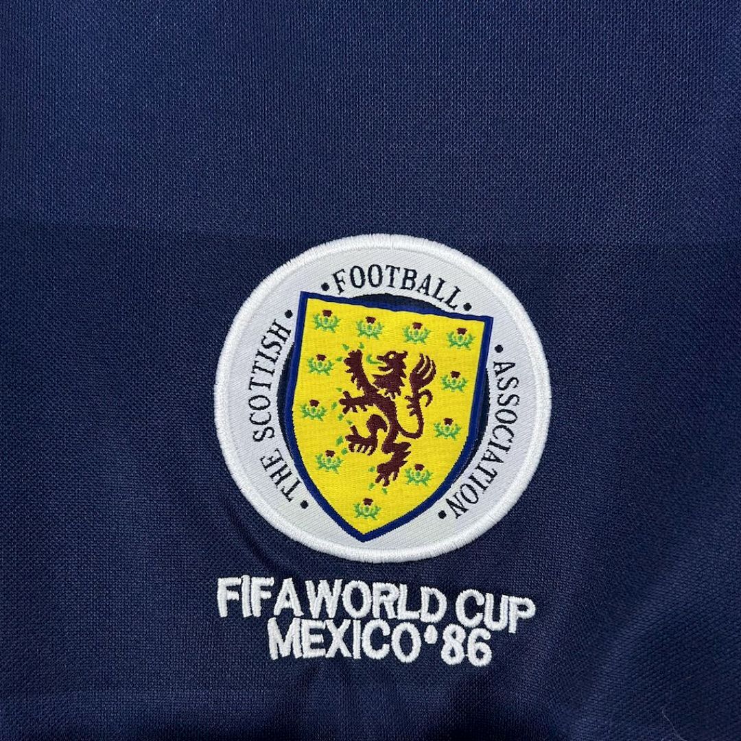 Camiseta Escocia 1987 1ª Equipación - 3