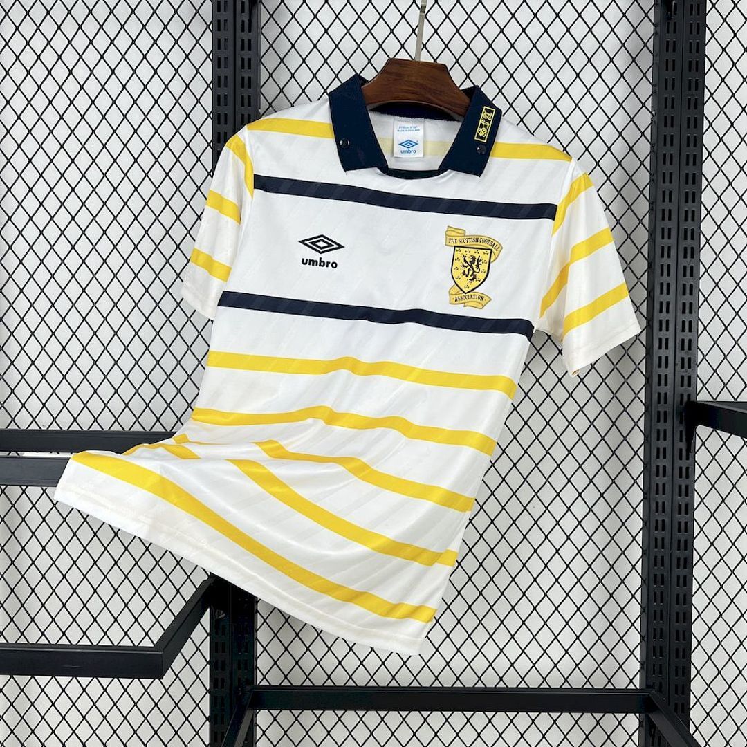 Camiseta Retro Escocia 1988 2ª Equipación - NationKits Camiseta Escocia 1988 2ª Equipación