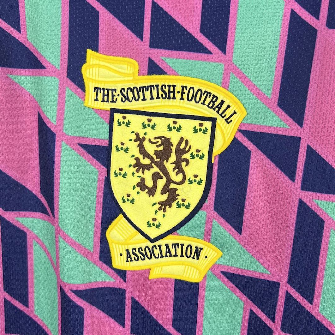 Camiseta Escocia 1988 2ª Equipación - 3
