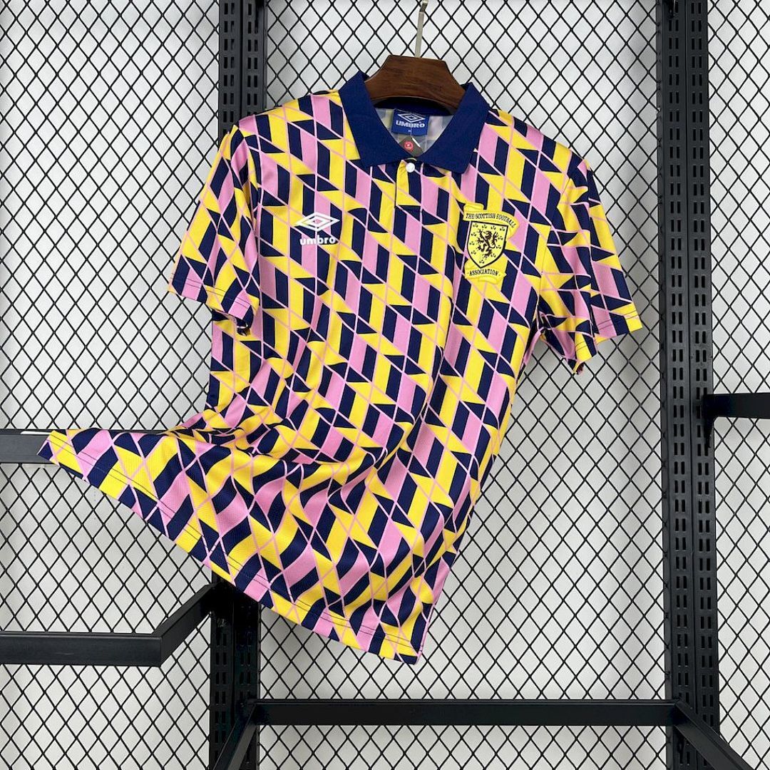 Camiseta Retro Escocia 1988 3ª Equipación - NationKits Camiseta Escocia 1988 3ª Equipación