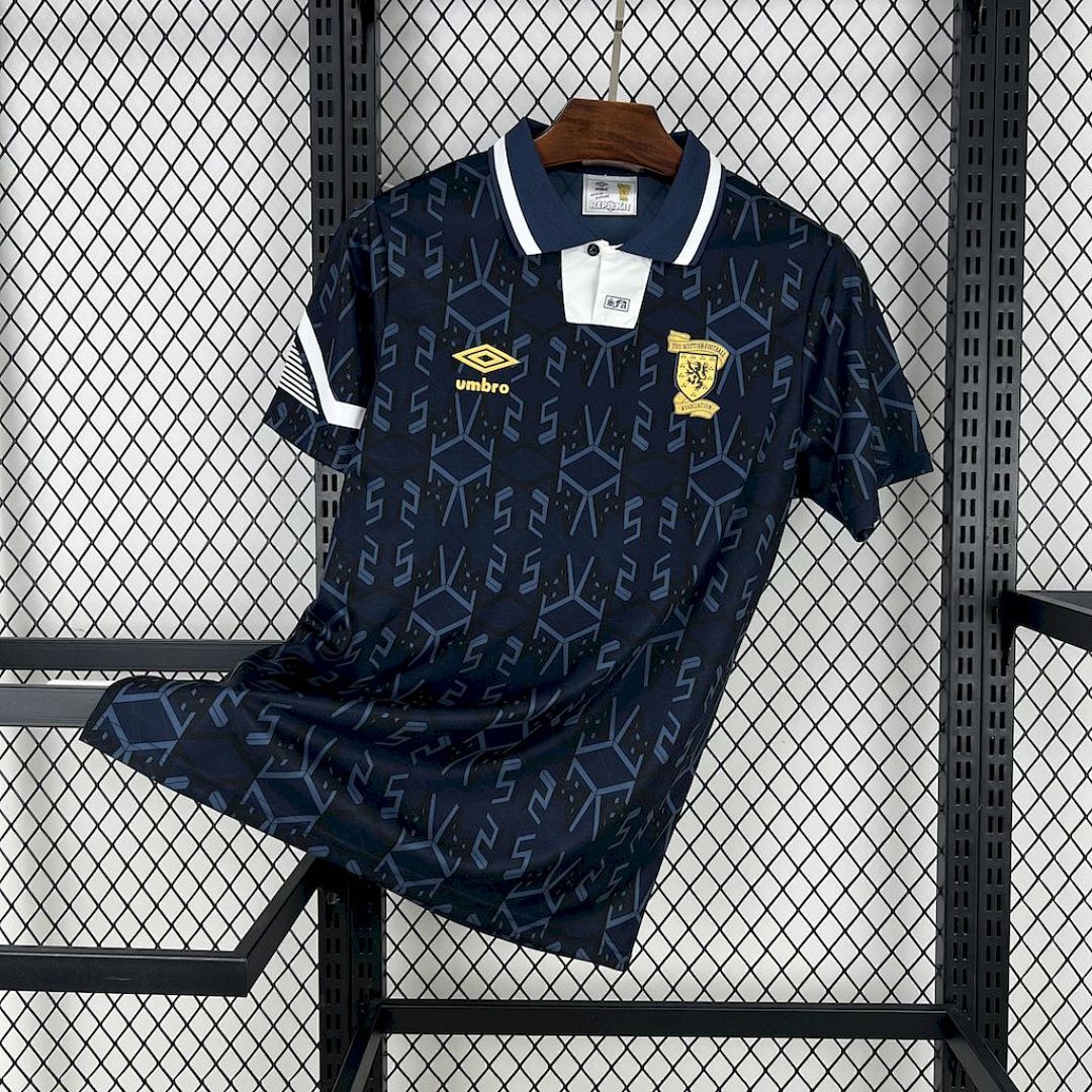 Camiseta Retro Escocia 1992 1ª Equipación - NationKits Camiseta Escocia 1992 1ª Equipación