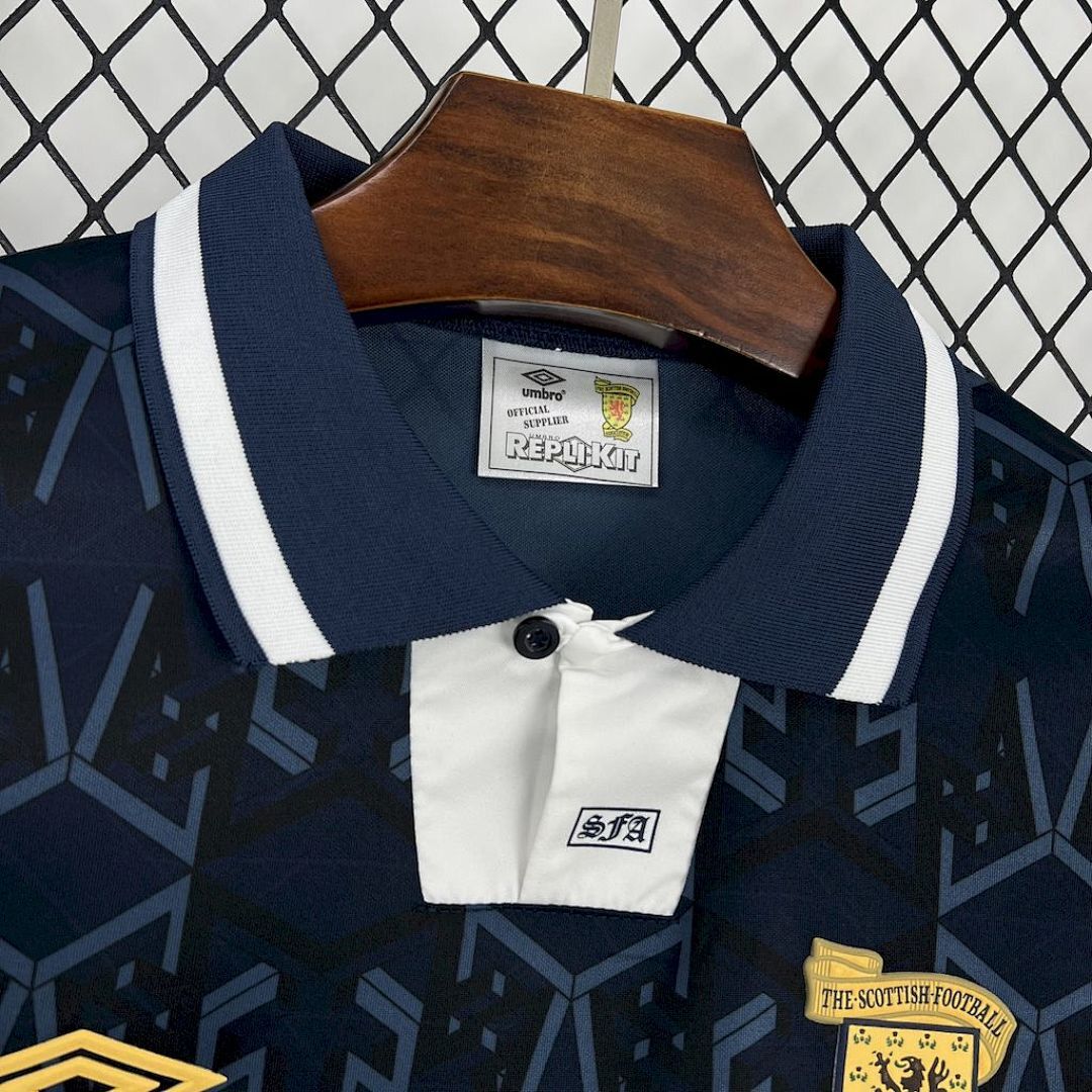 Camiseta Escocia 1992 1ª Equipación - 6
