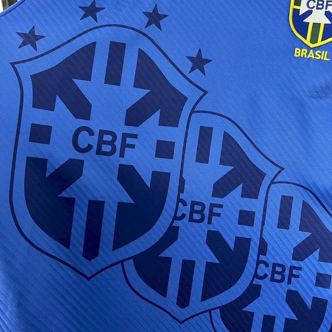 Camiseta Brasil 1994 2ª Equipación - 4