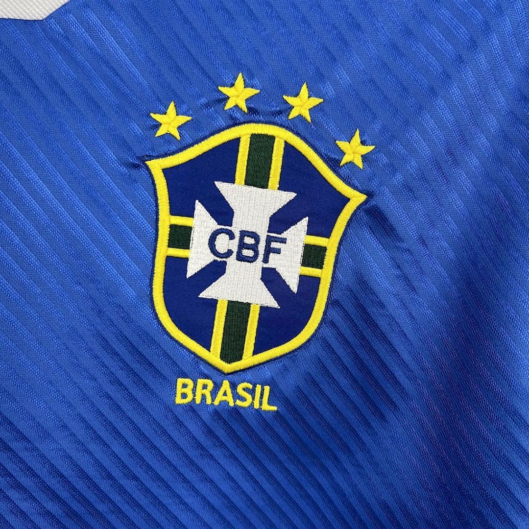 Camiseta Brasil 1994 2ª Equipación - 6