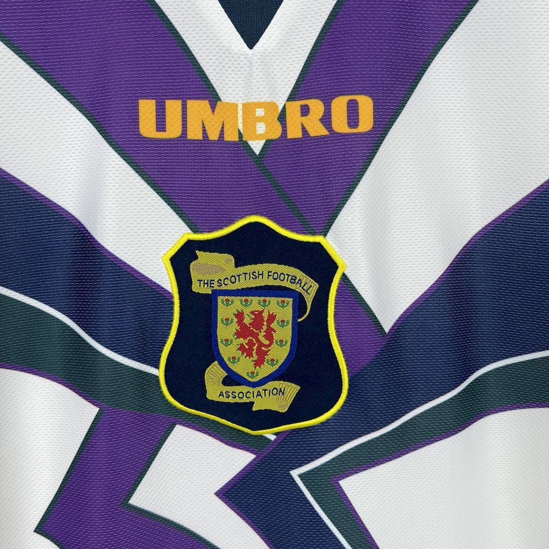 Camiseta Escocia 1994 2ª Equipación - 4