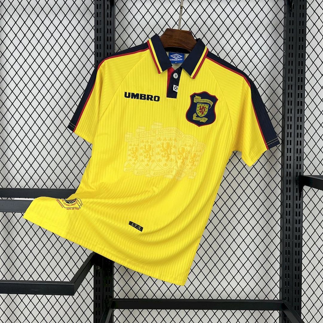 Camiseta Retro Escocia 1996 2ª Equipación - NationKits Camiseta Escocia 1996 2ª Equipación