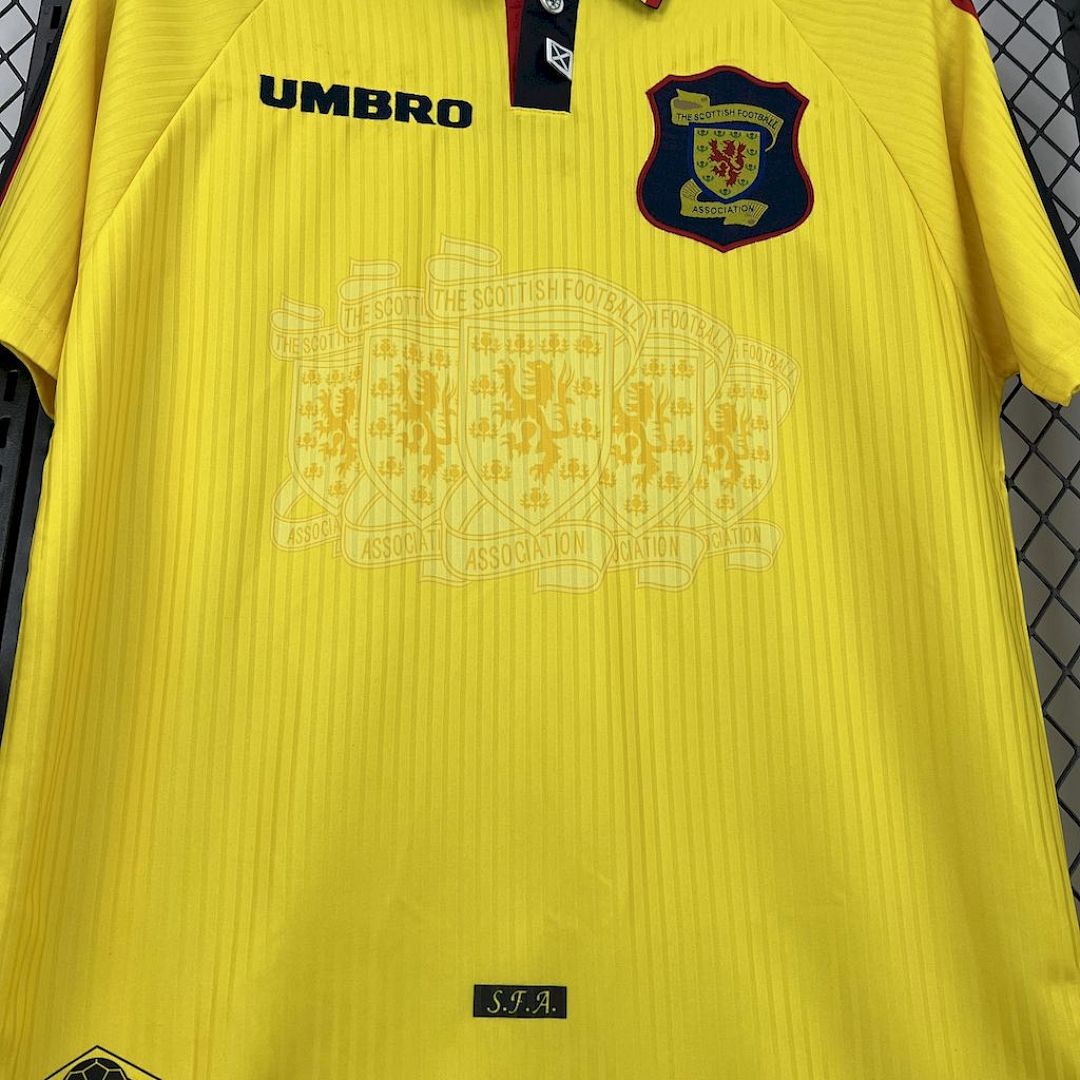 Camiseta Escocia 1996 2ª Equipación - 3