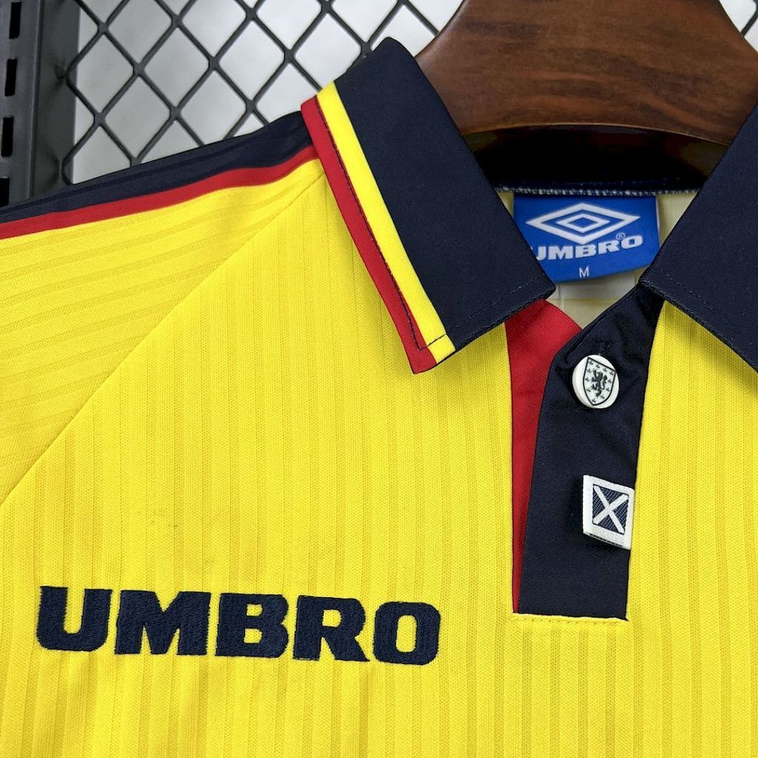 Camiseta Escocia 1996 2ª Equipación - 5