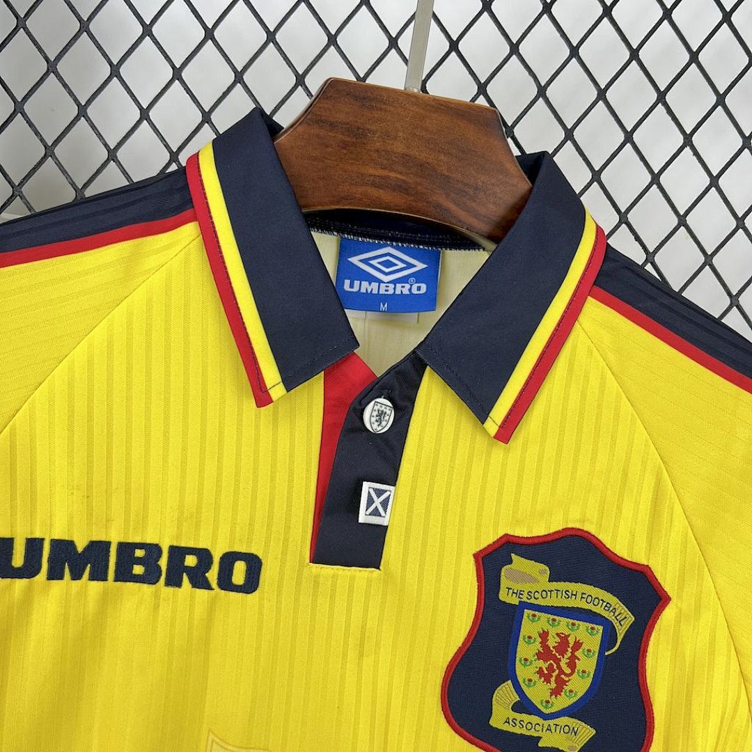 Camiseta Escocia 1996 2ª Equipación - 8