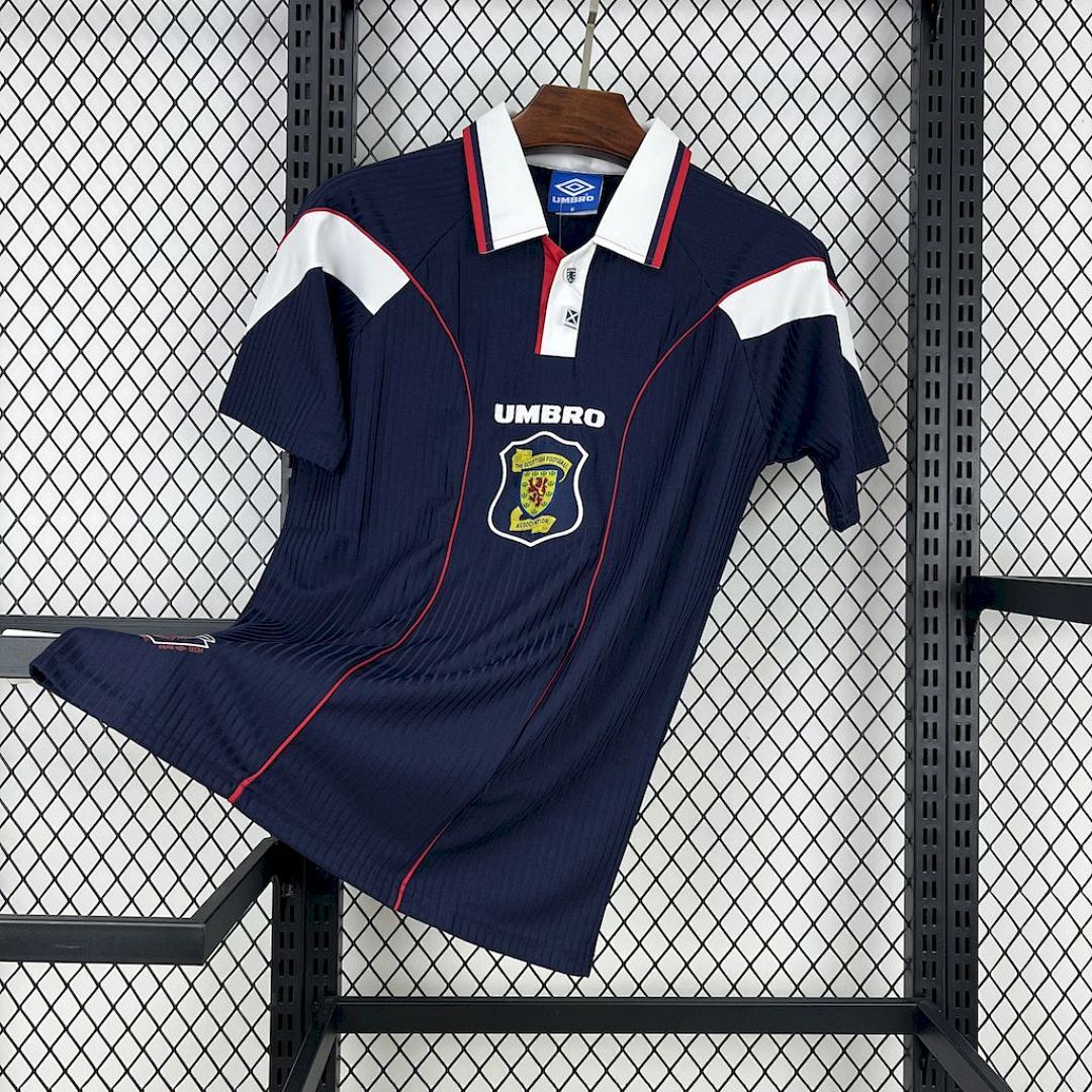 Camiseta Retro Escocia 1996 1ª Equipación - NationKits Camiseta Escocia 1996 1ª Equipación