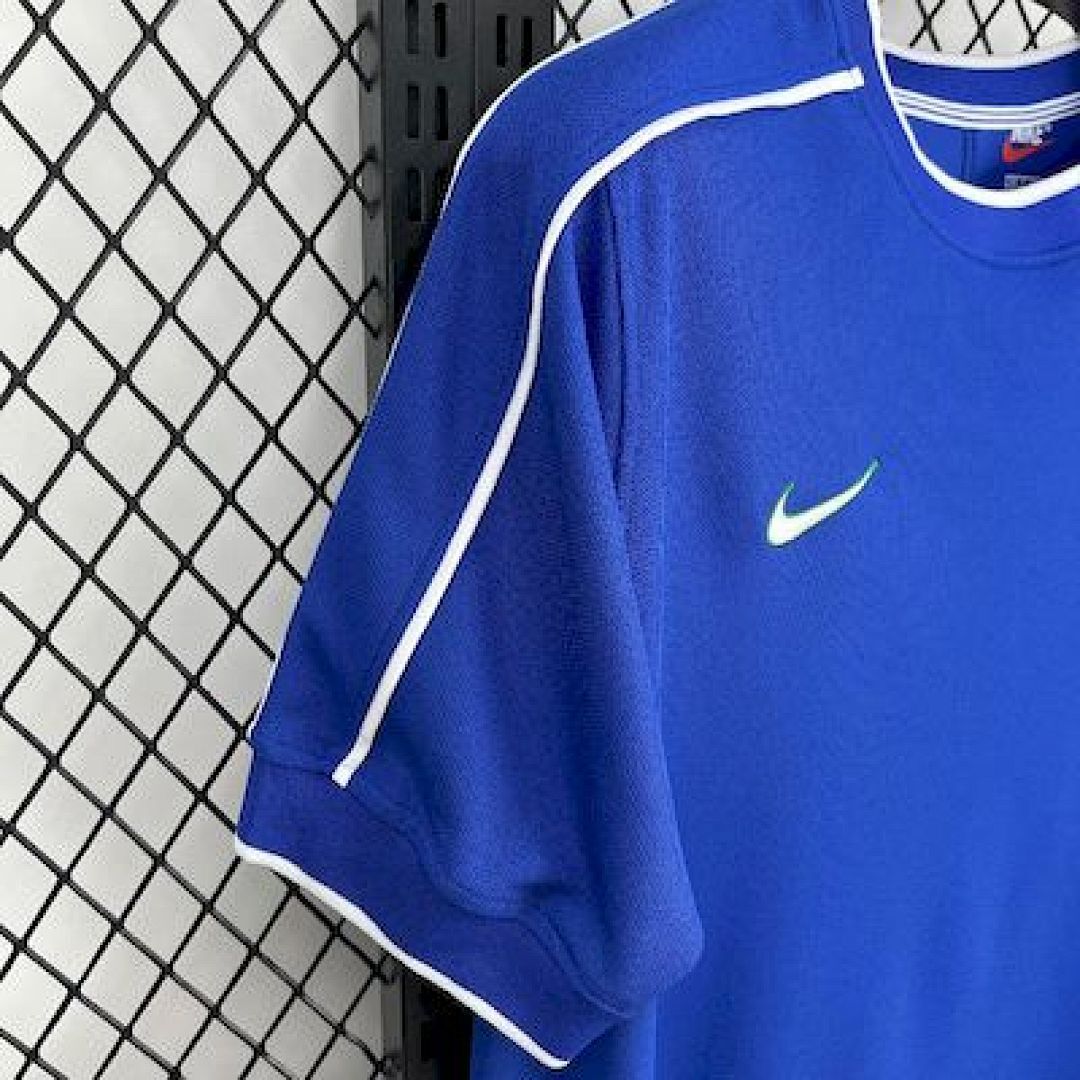 Camiseta Brasil 1998 2ª Equipación - 2