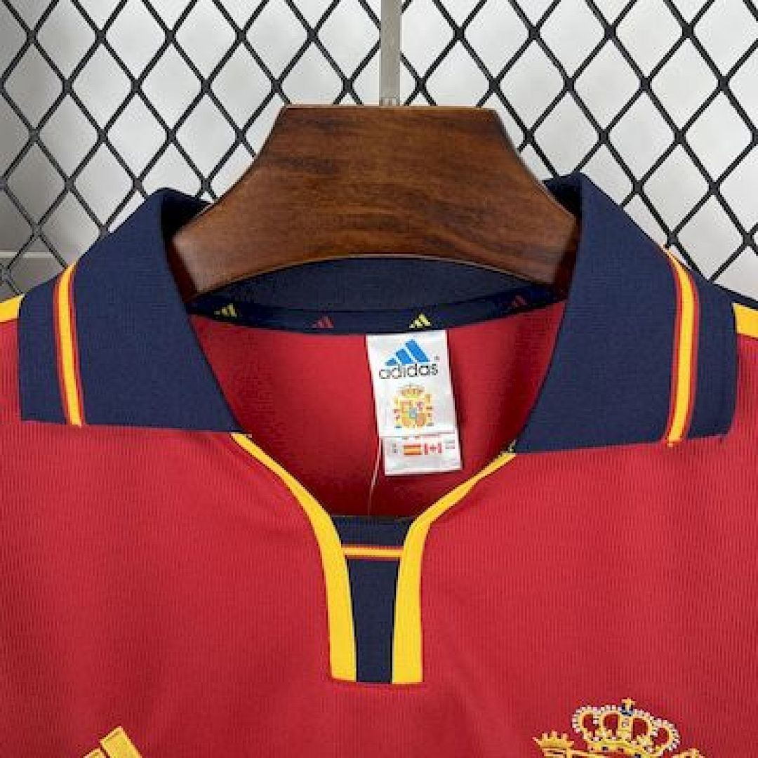 Camiseta España 1998 1ª Equipación - 9