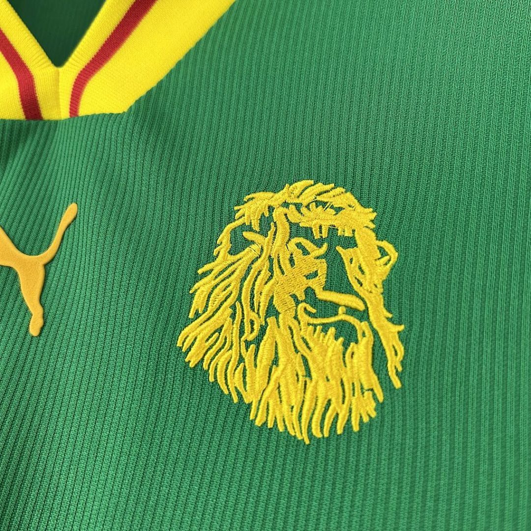 Camiseta Camerún 1998 1ª Equipación - 5