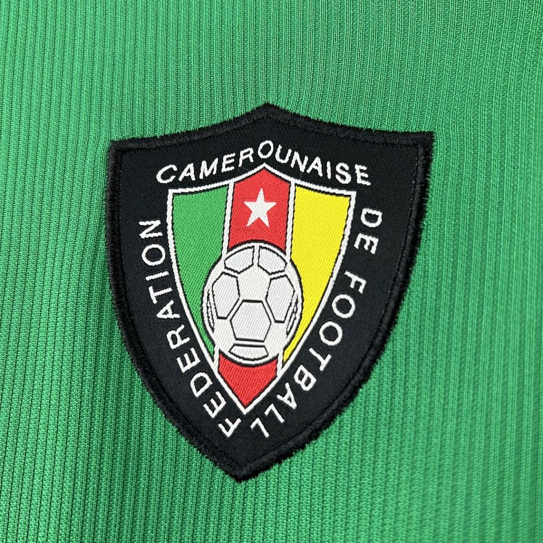 Camiseta Camerún 1998 1ª Equipación - 6