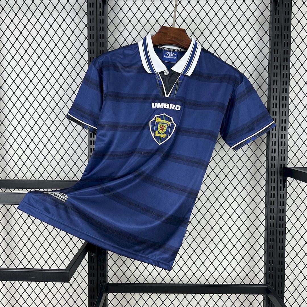 Camiseta Retro Escocia 1998 1ª Equipación - NationKits Camiseta Escocia 1998 1ª Equipación