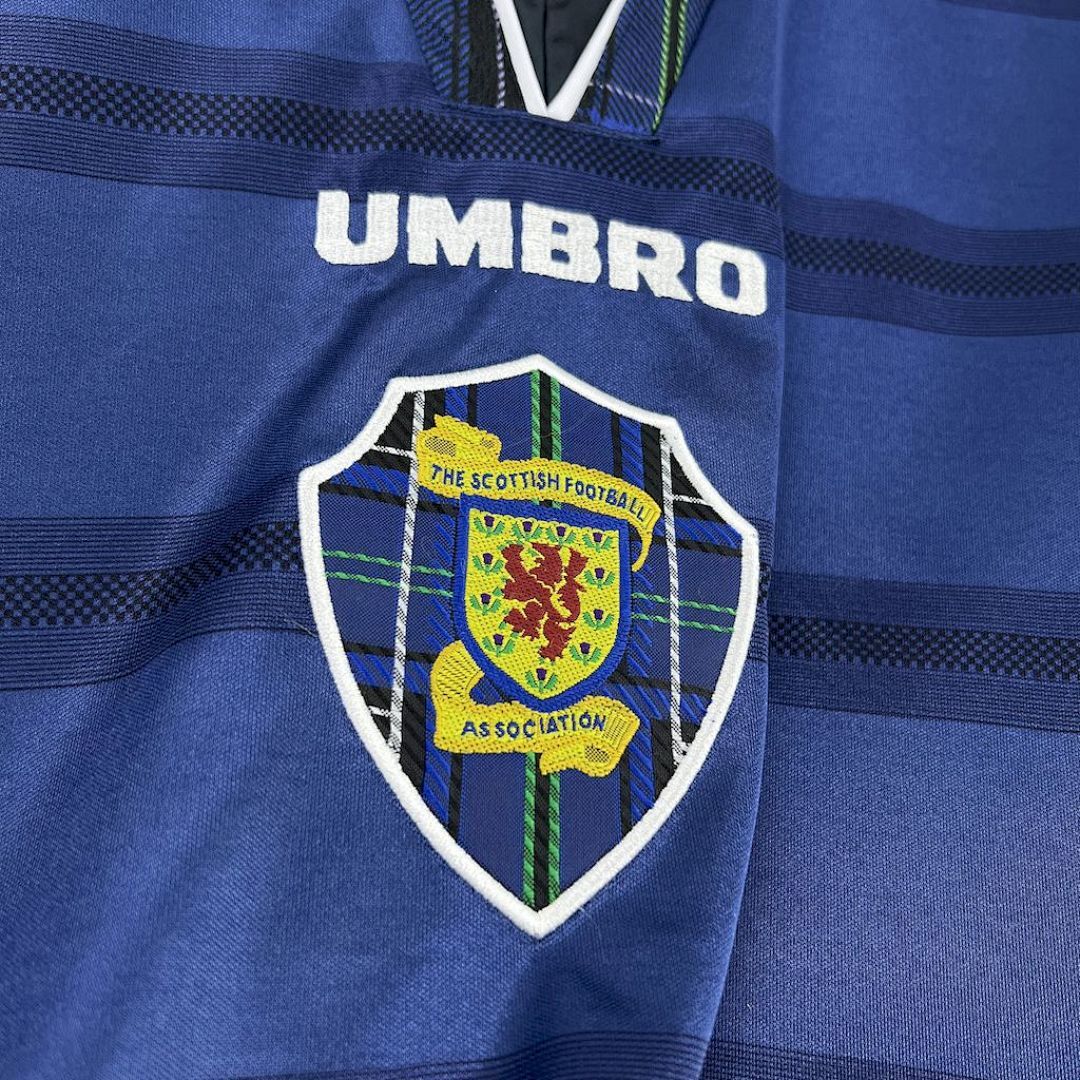 Camiseta Escocia 1998 1ª Equipación - 5