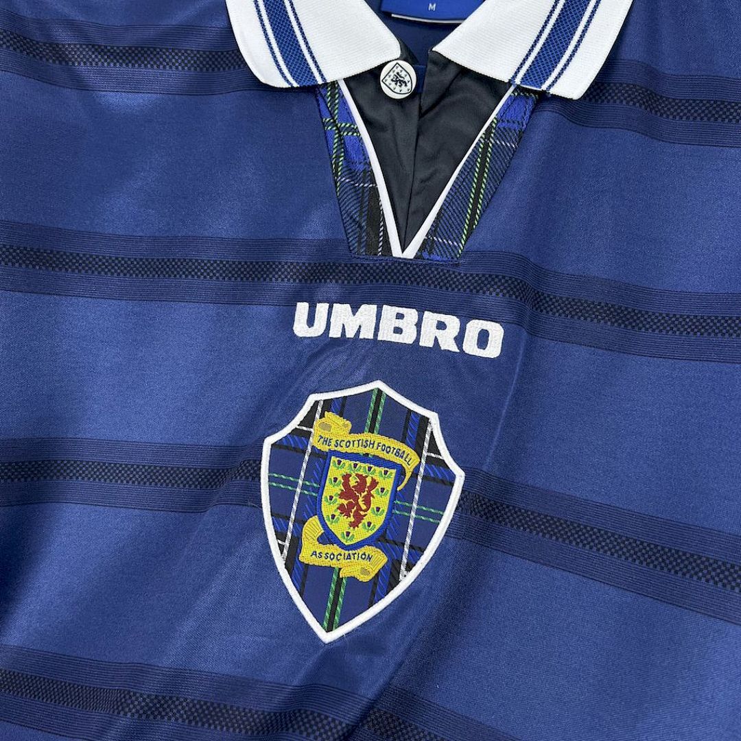 Camiseta Escocia 1998 1ª Equipación - 6