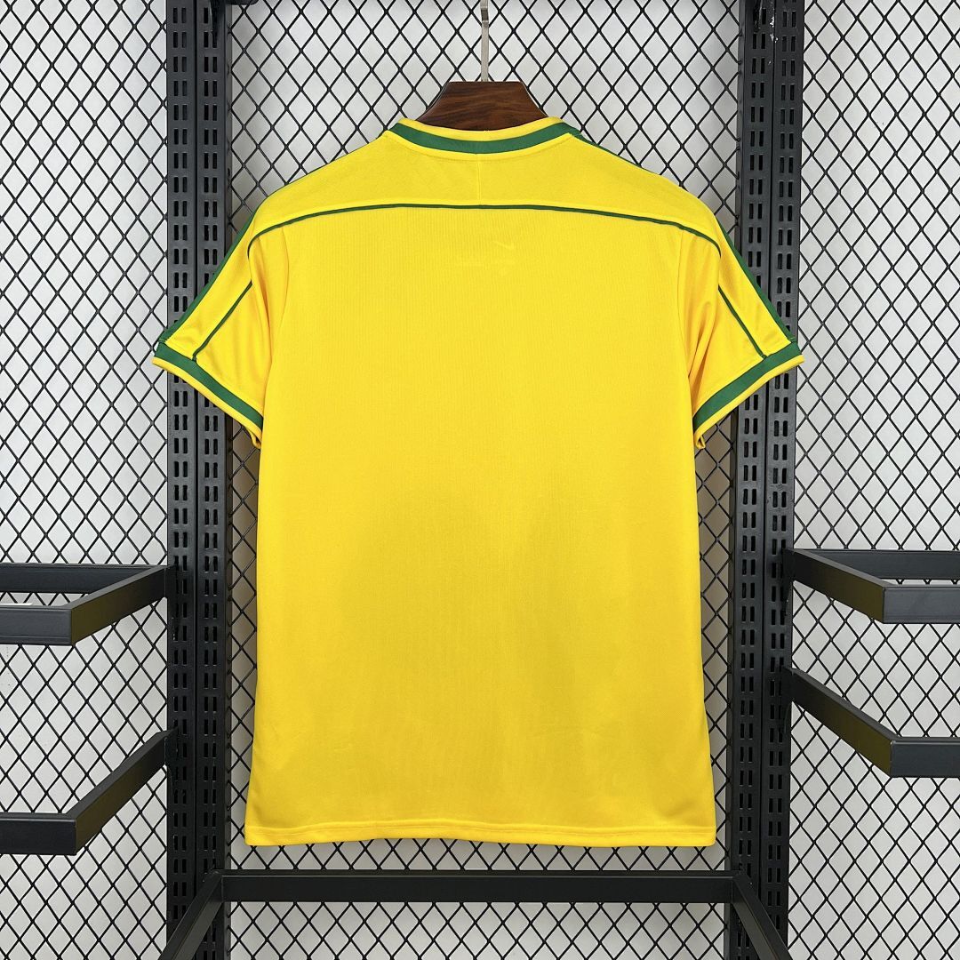 Camiseta Brasil 1998 1ª Equipación - 2