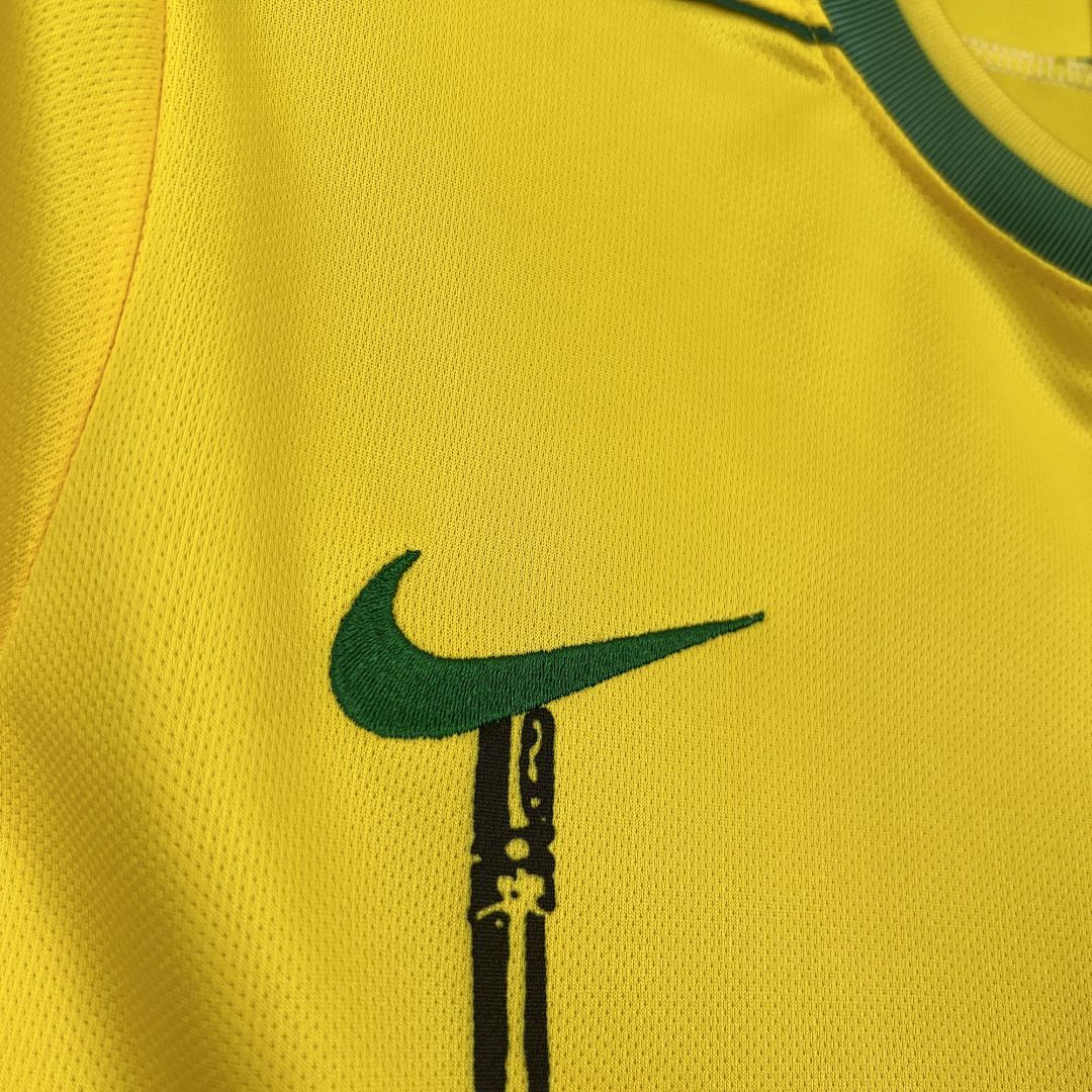 Camiseta Brasil 1998 1ª Equipación - 8