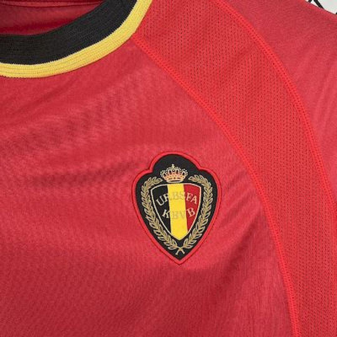 Camiseta Bélgica 2000 1ª Equipación - 4
