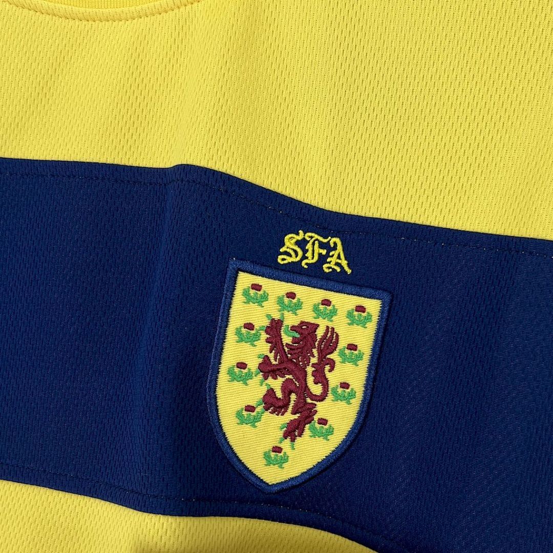 Camiseta Escocia 2002 2ª Equipación - 5