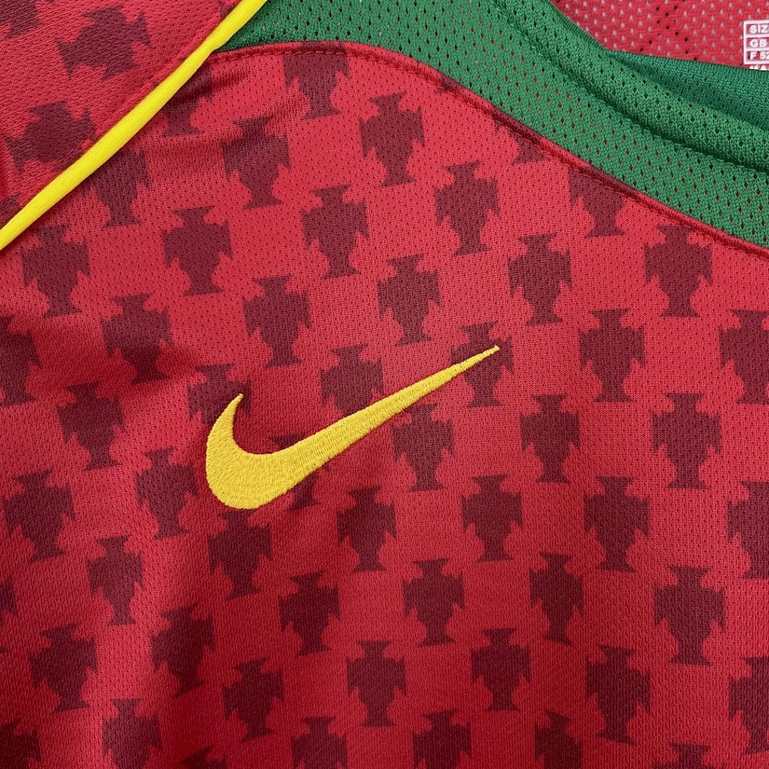 Camiseta Portugal 2004 1ª Equipación - 6