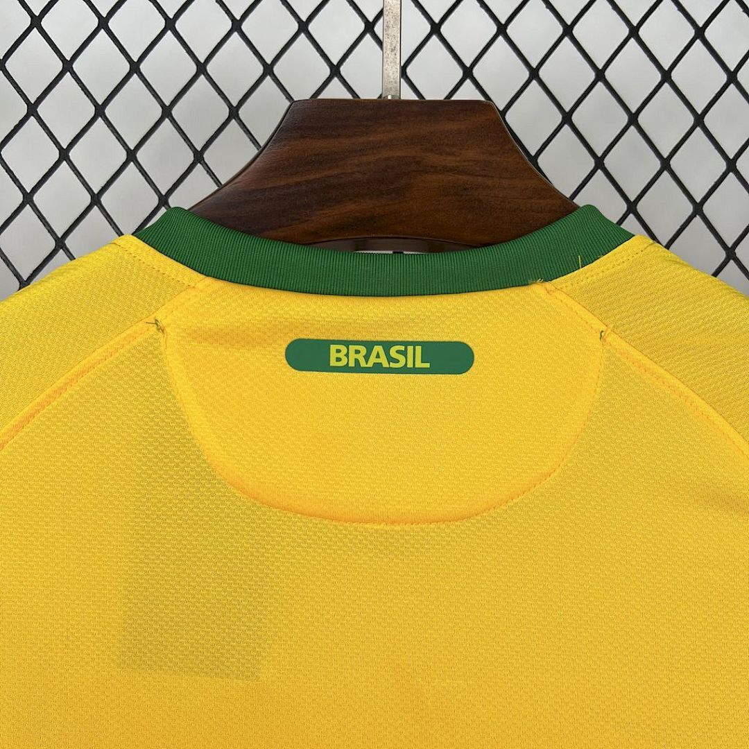 Camiseta Brasil 2010 1ª Equipación - 3