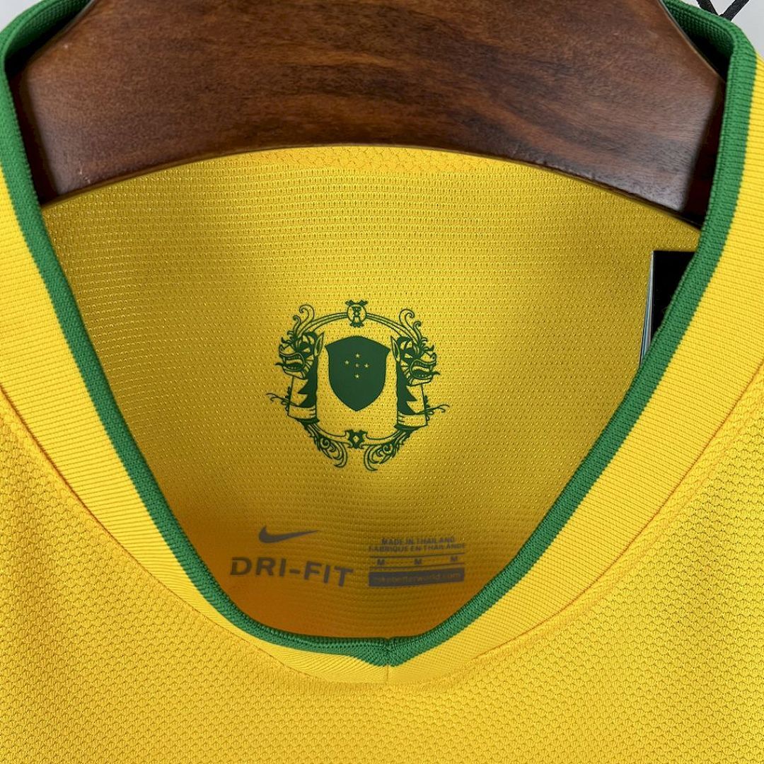 Camiseta Brasil 2012 1ª Equipación - 5