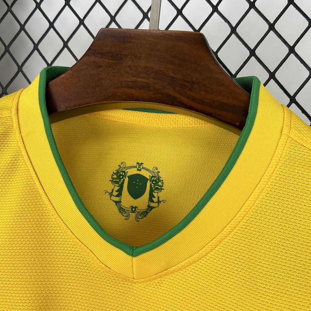 Camiseta Brasil 2012 1ª Equipación - 8