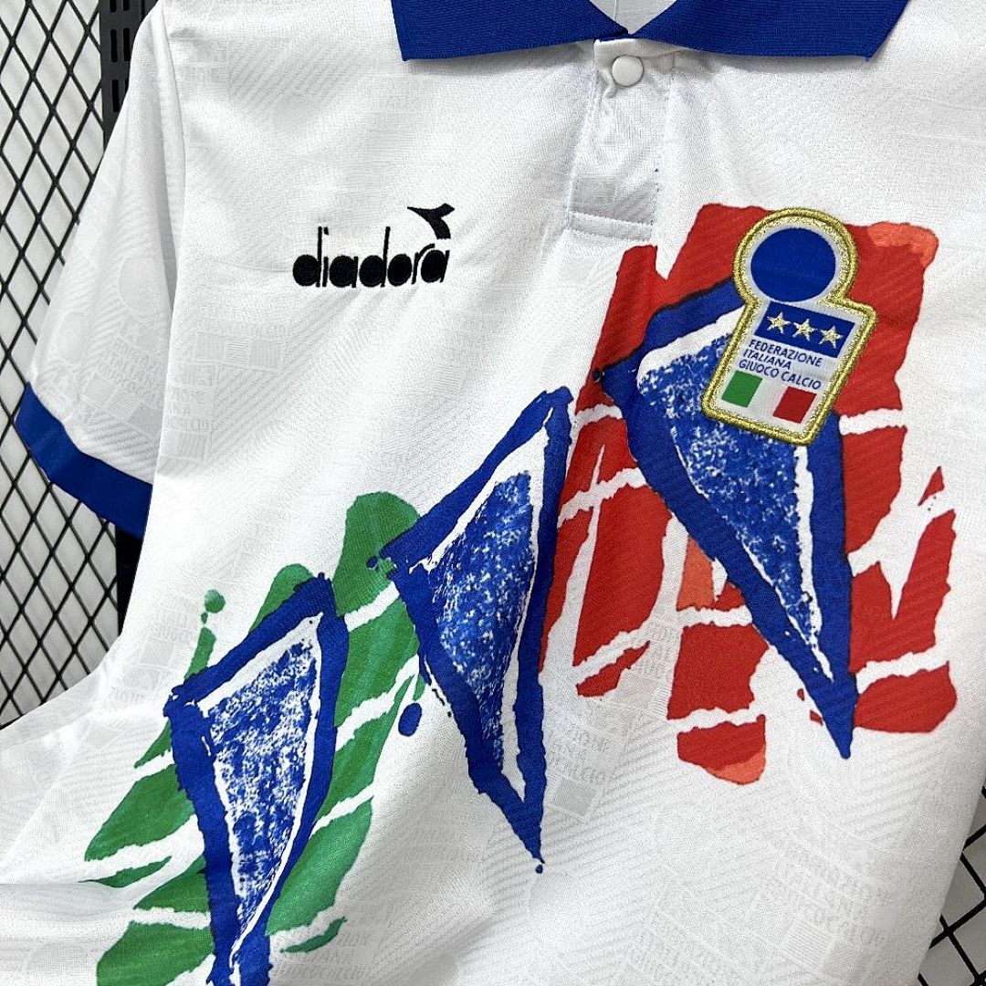 Camiseta Italia 1994 2ª Equipación - 3