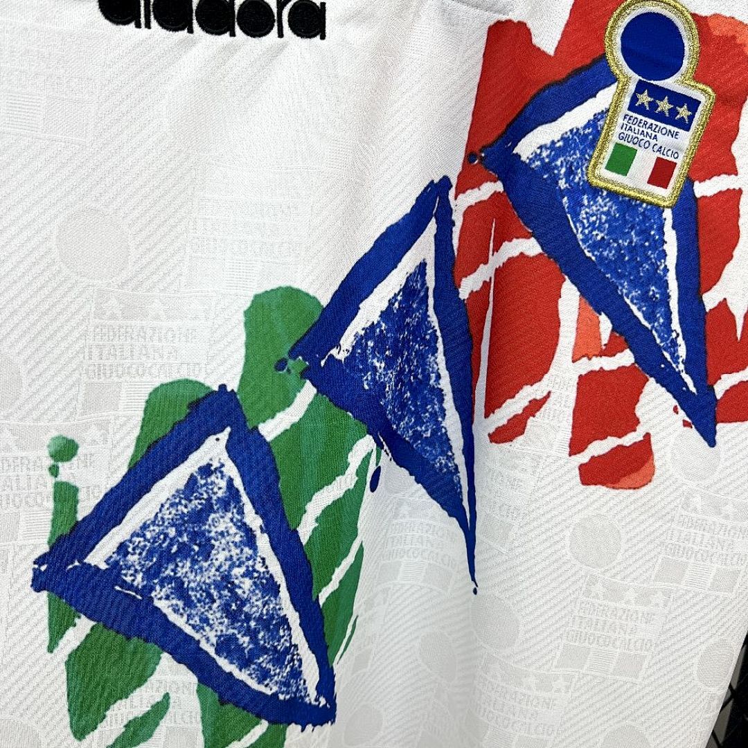 Camiseta Italia 1994 2ª Equipación - 4