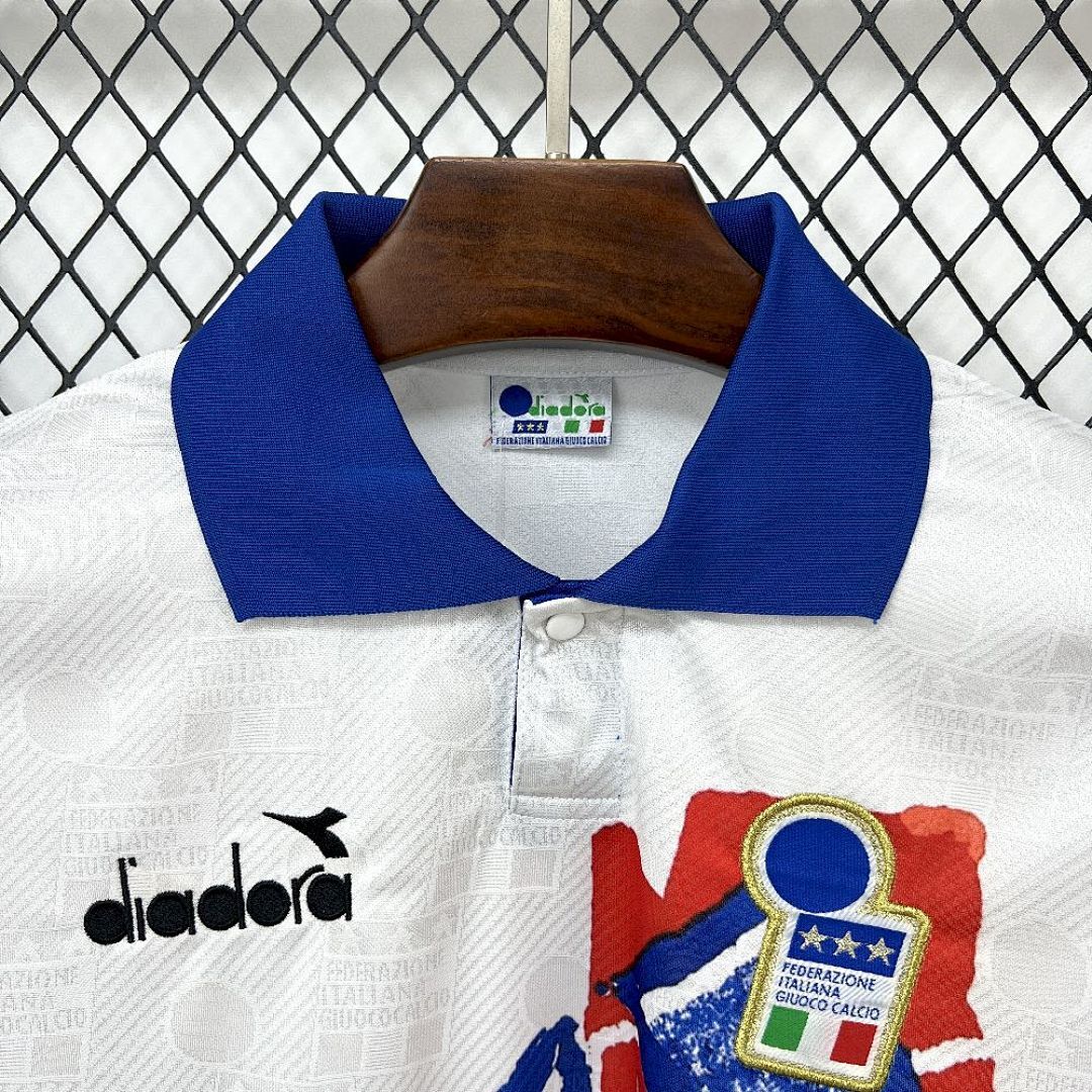 Camiseta Italia 1994 2ª Equipación - 5