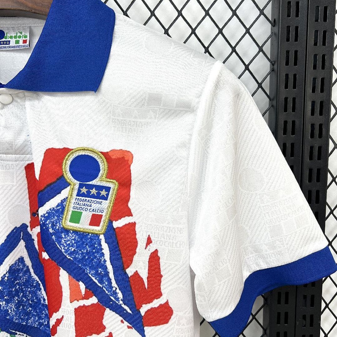 Camiseta Italia 1994 2ª Equipación - 7