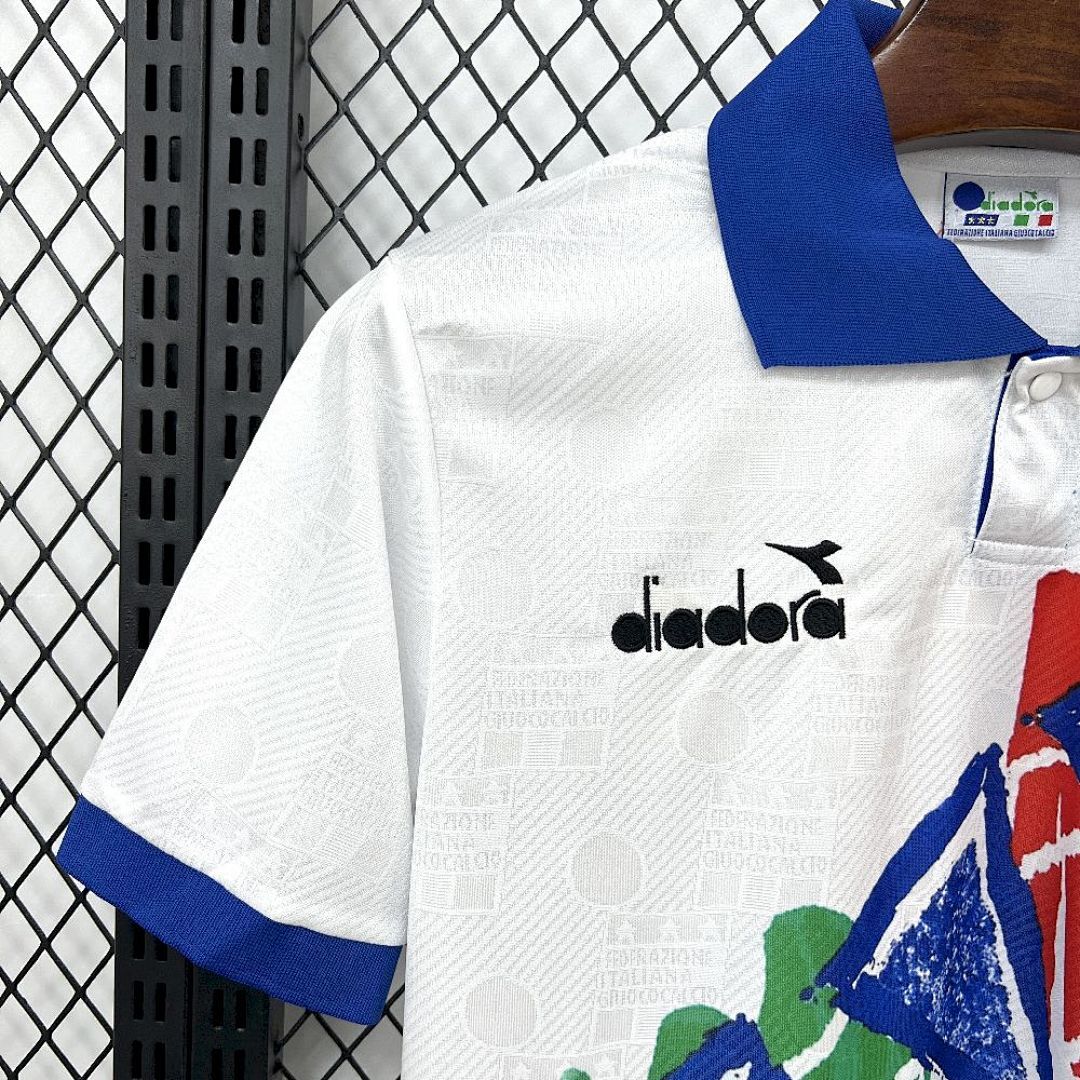 Camiseta Italia 1994 2ª Equipación - 8