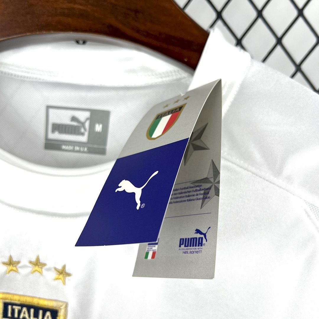 Camiseta Italia 2004 2ª Equipación - 7