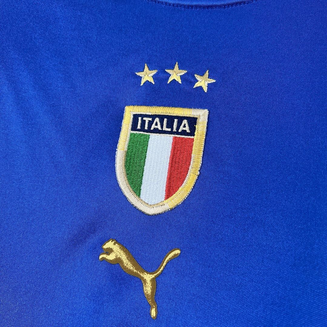 Camiseta Italia 2004 1ª Equipación - 5