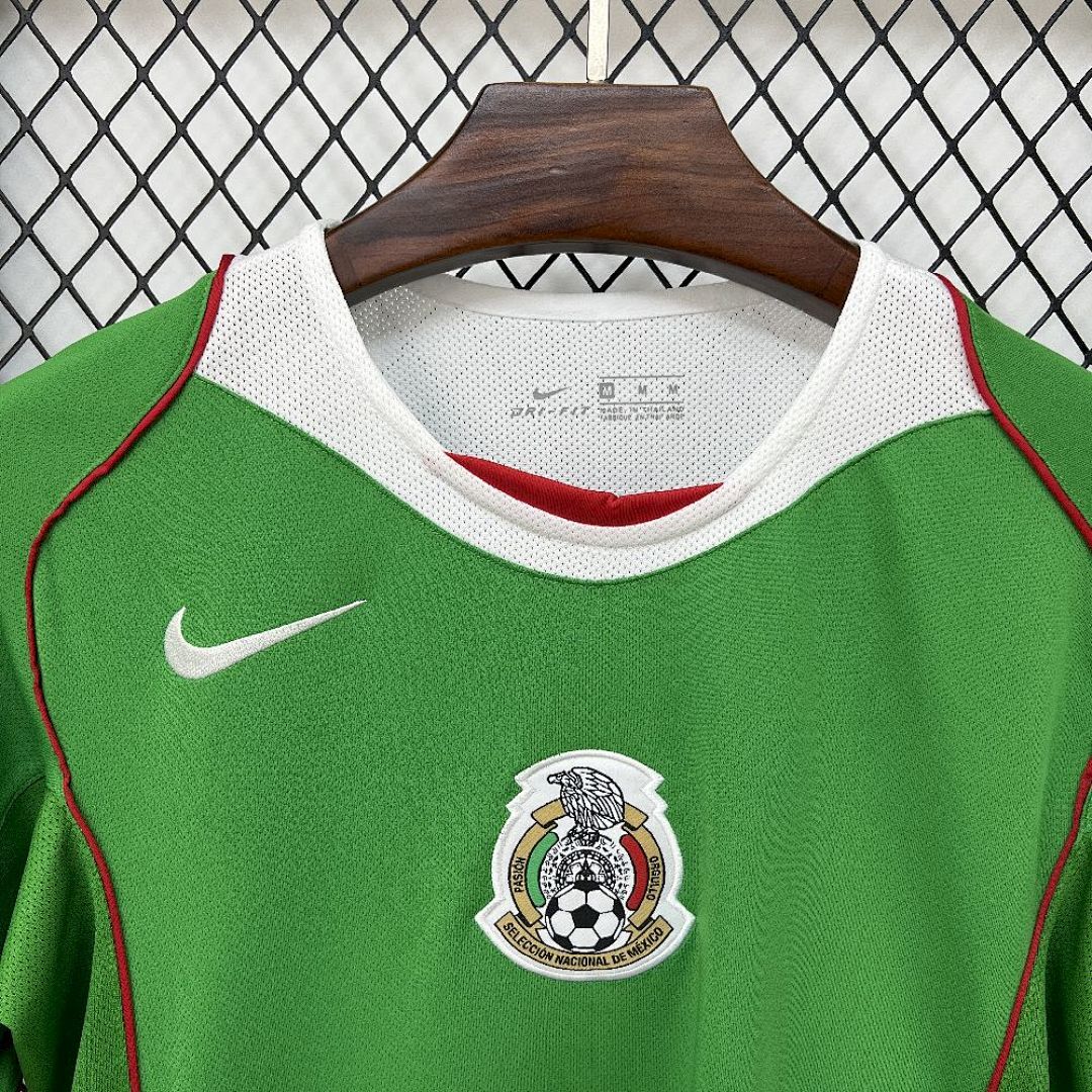 Camiseta México 2004 1ª Equipación - 9